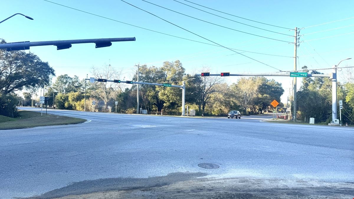 7998 Mobile Hwy | Signalized Hard Corner For Sale