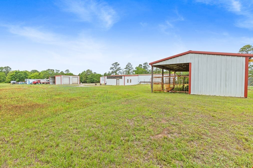 INDUSTRIAL SPACE FOR LEASE 516 FM 3083 Rd,. | 10,220 Sq. Ft.| 5.02 Acres
