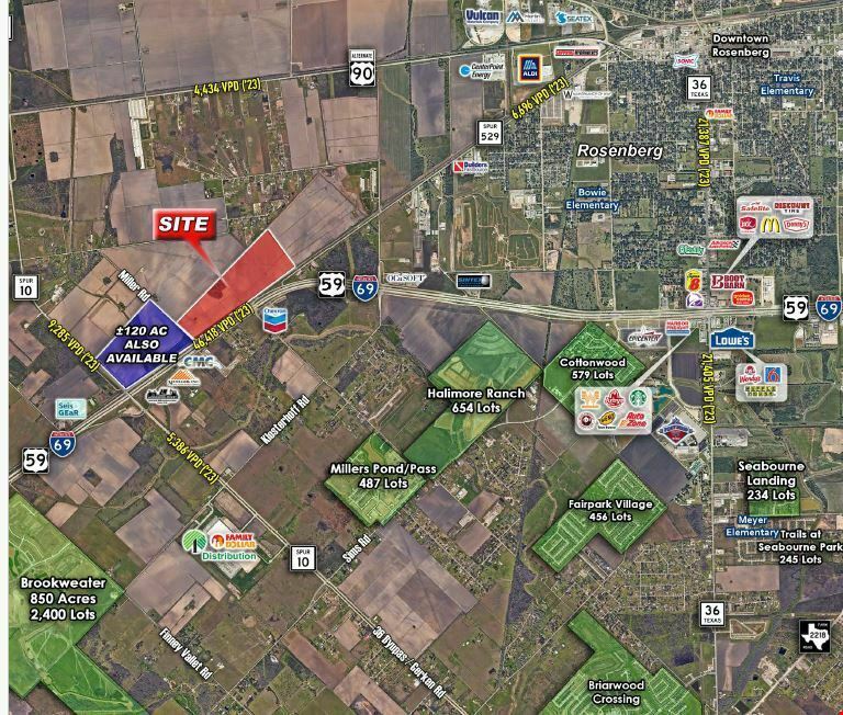 135.22 Acres - US 59 & Miller Rd