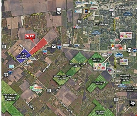 Preview of VacantLand space for Sale at US 59 and Miller Rd