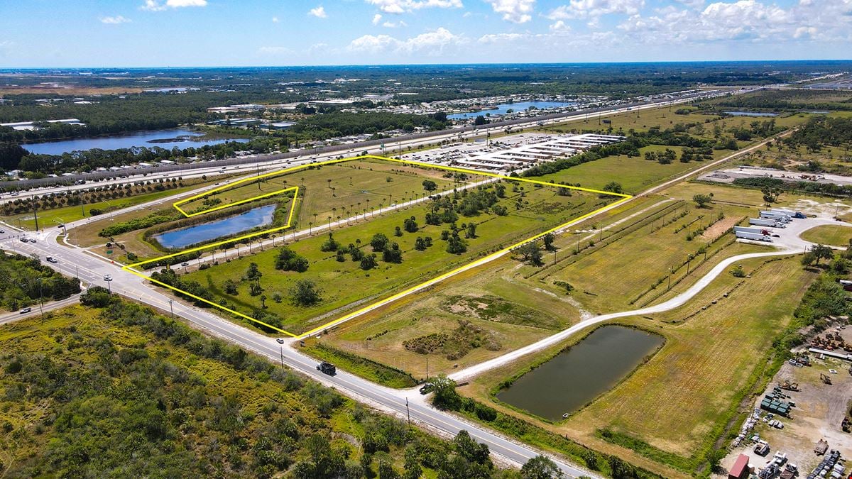 22+- Acres Commercial S/W Corner I-95 and Eau Gallie Blvd Space Coast Florida