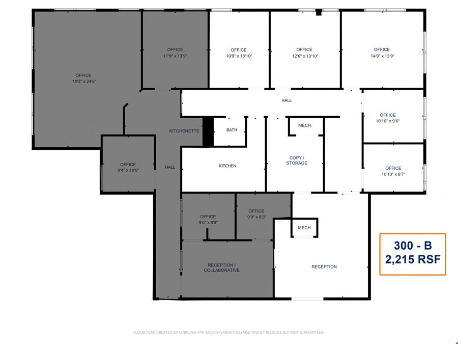 2,215 SF Turn-Key Office Suite in Beaumont
