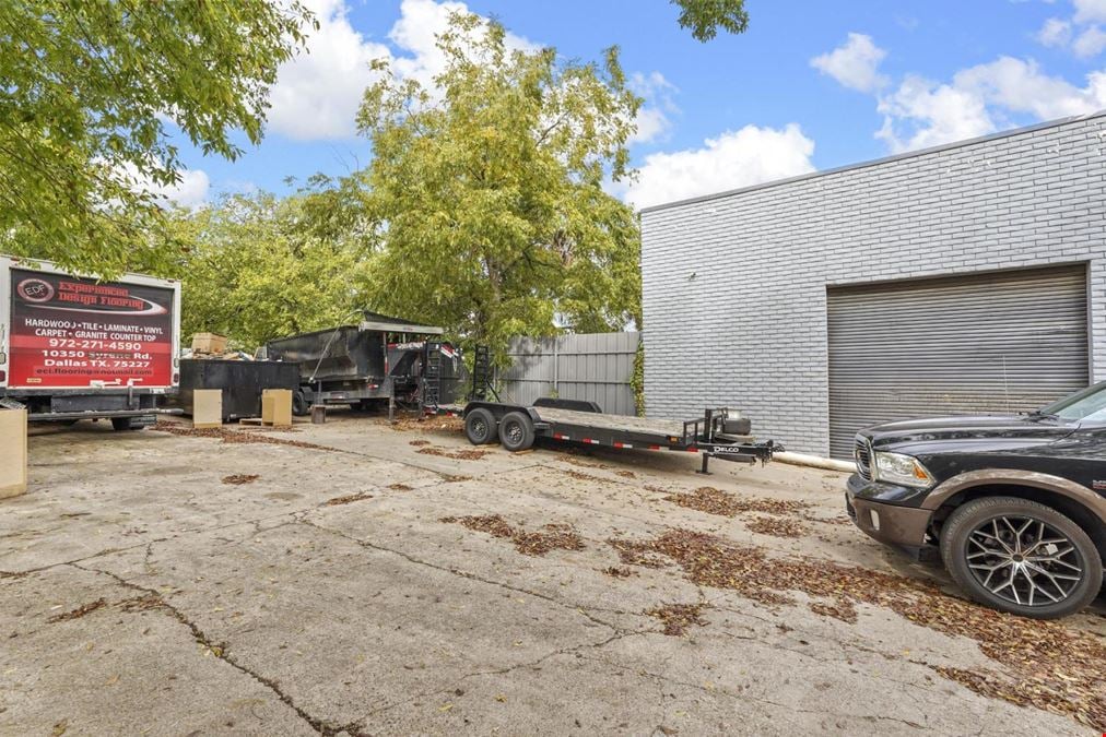 ±2,500 SF Warehouse for Lease in Dallas, TX