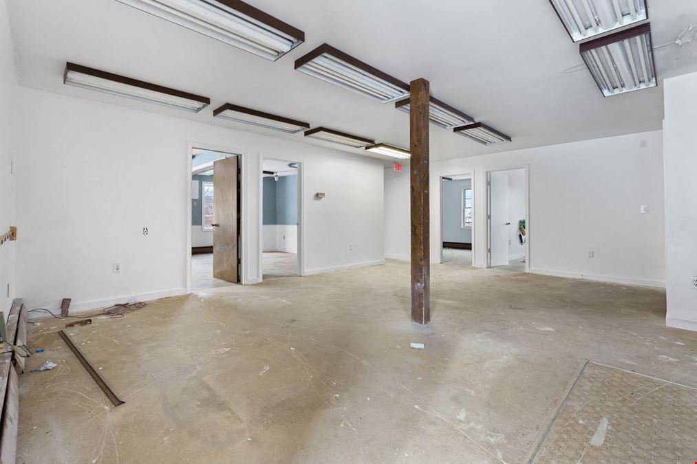 Contractor / Flex Space with Vehicle Storage | First Floor ±2,453 SF Available Separately