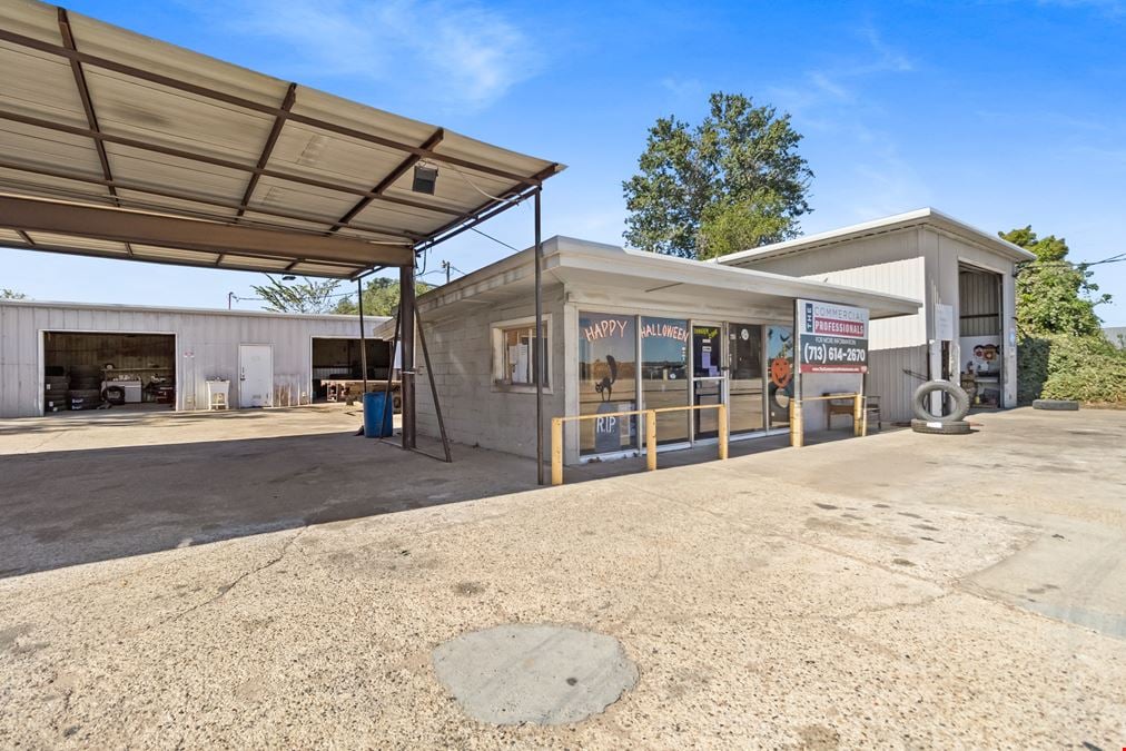 Turnkey Tire & Auto Service Property for Sale | Fully Operational Facility with Prime Hwy 75 Frontage – Willis, TX