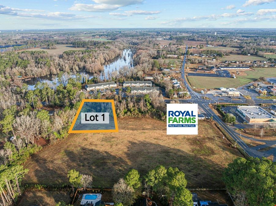 Royal Farms Improved Outparcel Sites NC Hwy 41 & 11 Wallace NC