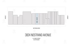 1,200 SF | 3824 Nostrand Ave | Retail Space on Nostrand Ave for Lease