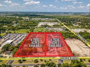9.55 Acres Cullen Blvd.