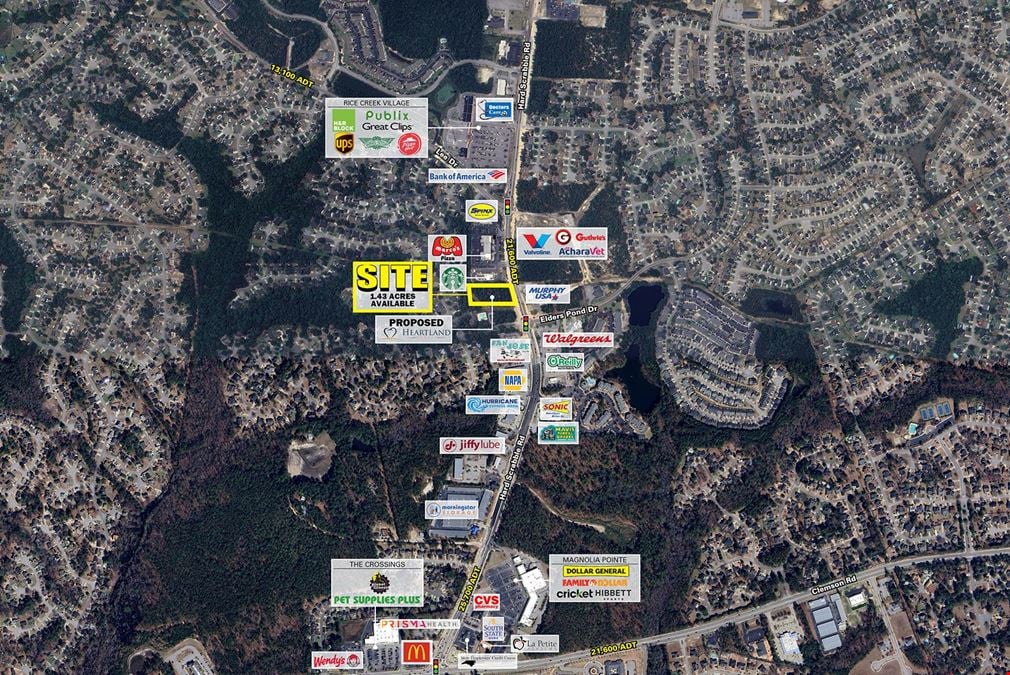 Hard Scrabble Rd & Elders Pond Dr