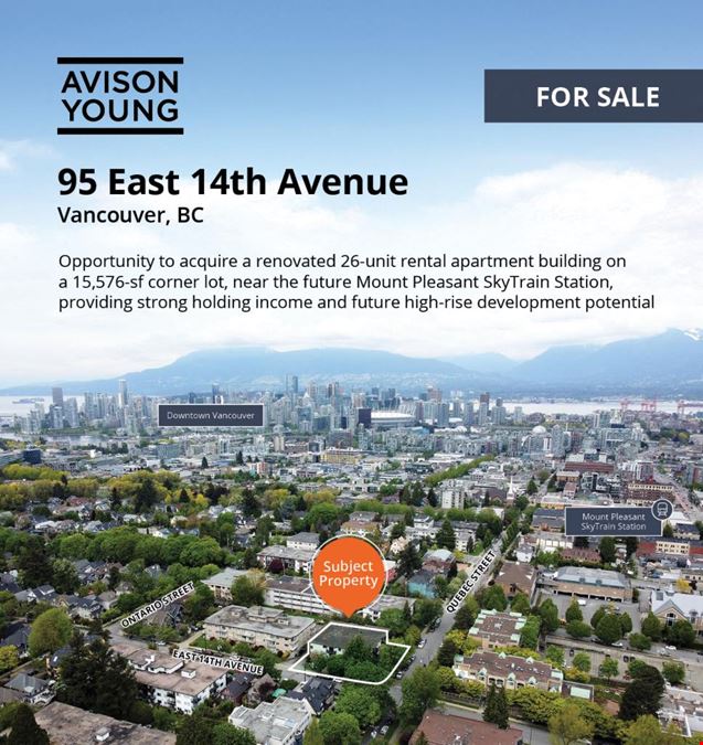 95 East 14th Avenue, Vancouver, BC