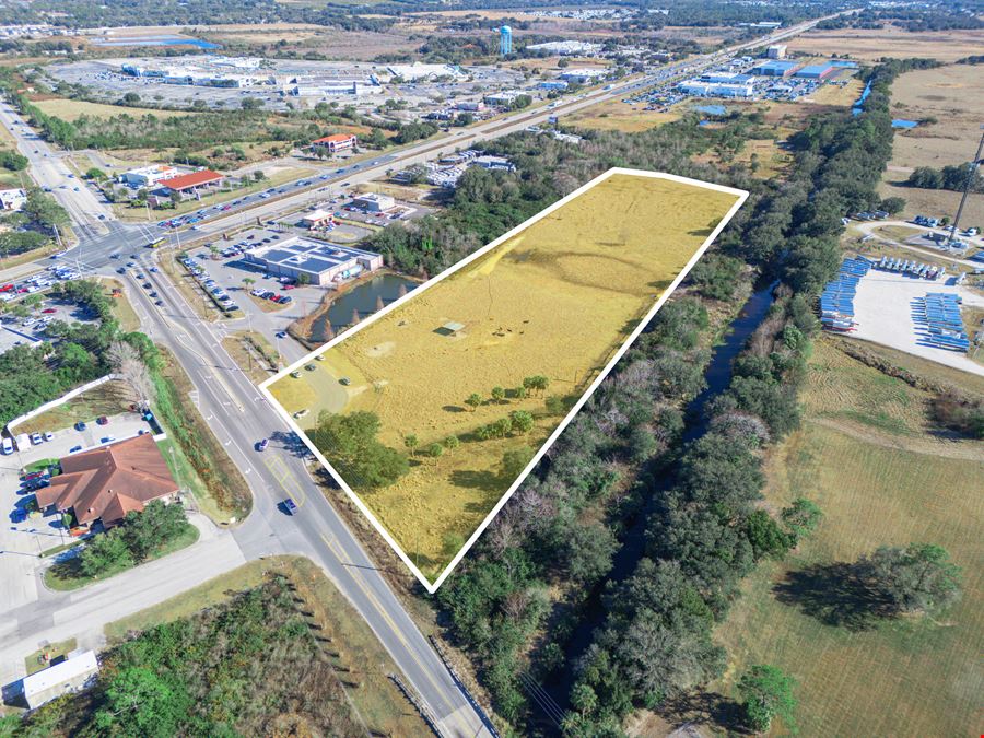 9± Acre Commercial Site Adjacent to ALDI | Signalized Corner Access | Lake Wales, FL