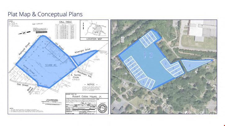 ±12.5 Acres of Residential Land in City of Spartanburg