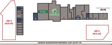Preview of VacantLand space for Rent at 4794 & 4922 George Washington Memorial Hwy
