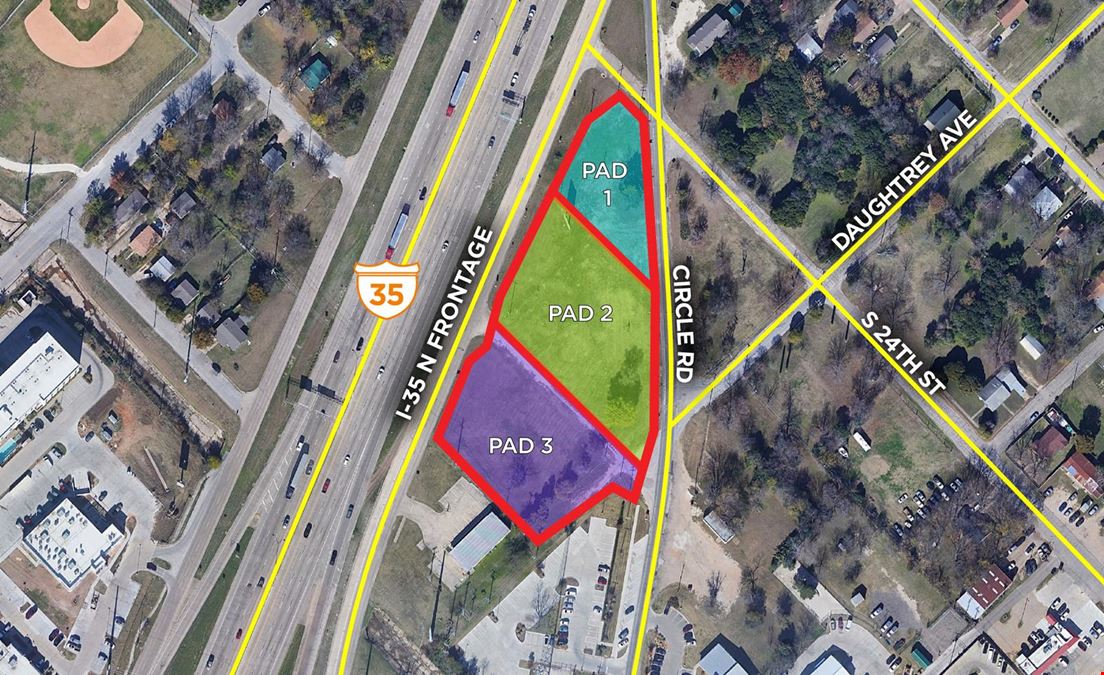 Waco Retail Pad Sites