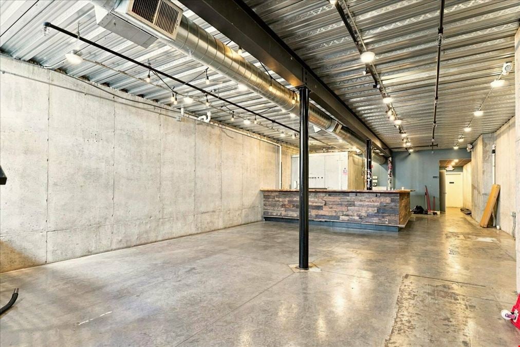 LOWER-LEVEL COMMERCIAL SPACE IN DOWNTOWN HARRISONBURG