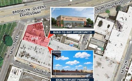 Preview of Land space for Rent at 58-02 Laurel Hill Blvd