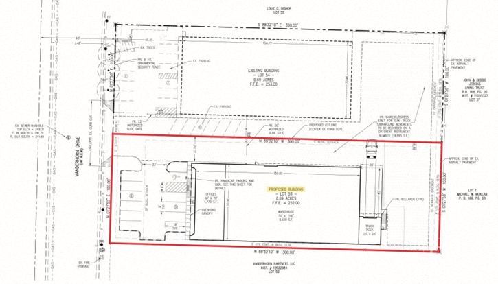 10,890 SF flex/industrial building with Summer 2024 delivery