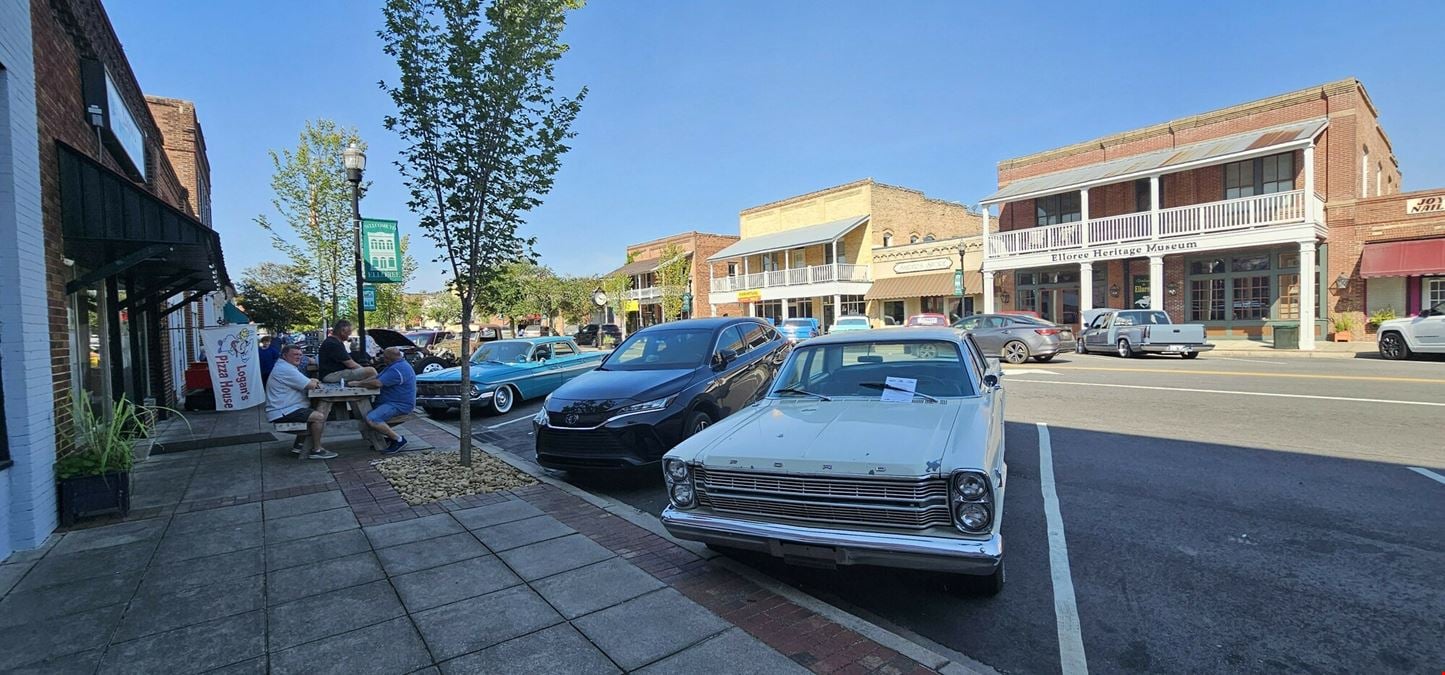 Portfolio Purchase at Elloree's Core to Determine Focus & Footprint of Buildings & Businesses and Surrounding Area Development of Rooftops