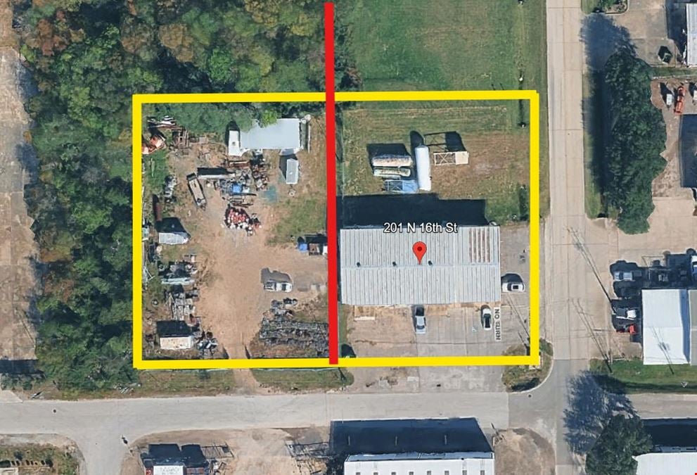 201 N 16th St, La Porte, TX 77571- 5,000 SF IND WAREHOUSE ON +/- 1 ACRE LOT