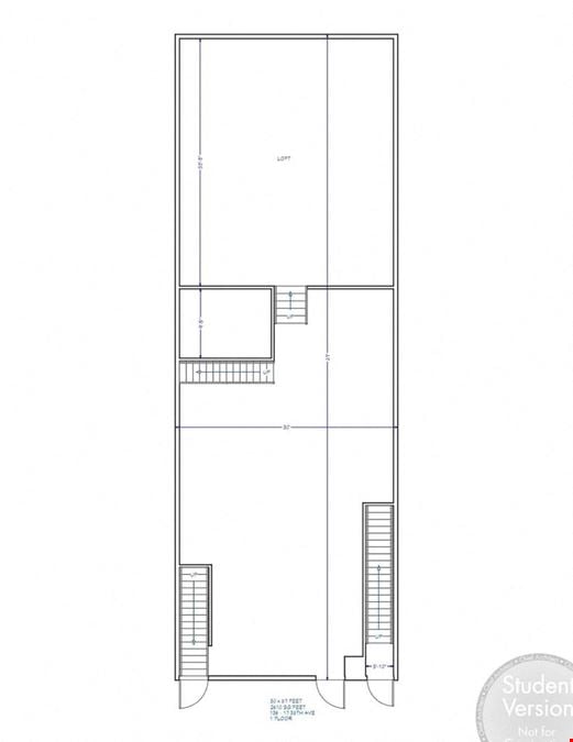 Spacious Vacant  Pharmacy Eye Glasses Retail Store Restaurant Beauty Salon Off Main Street Lease