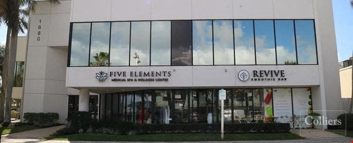 For Lease: Waterfront retail space at the Cove Shopping center in Deerfield Beach