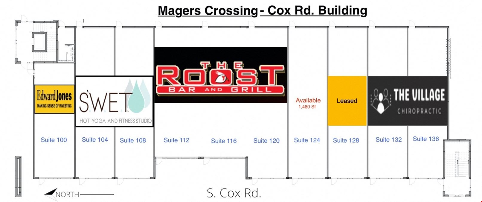 Magers Crossing - Cox Rd. Building