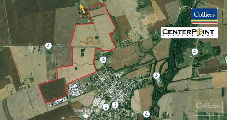 404.65 acres Development Land for Sale