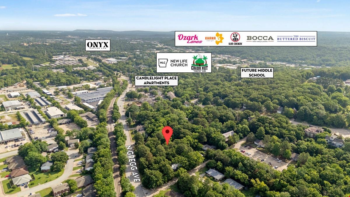 0.74 +/- AC 1624 N Gregg Ave - Fayetteville, AR 72703