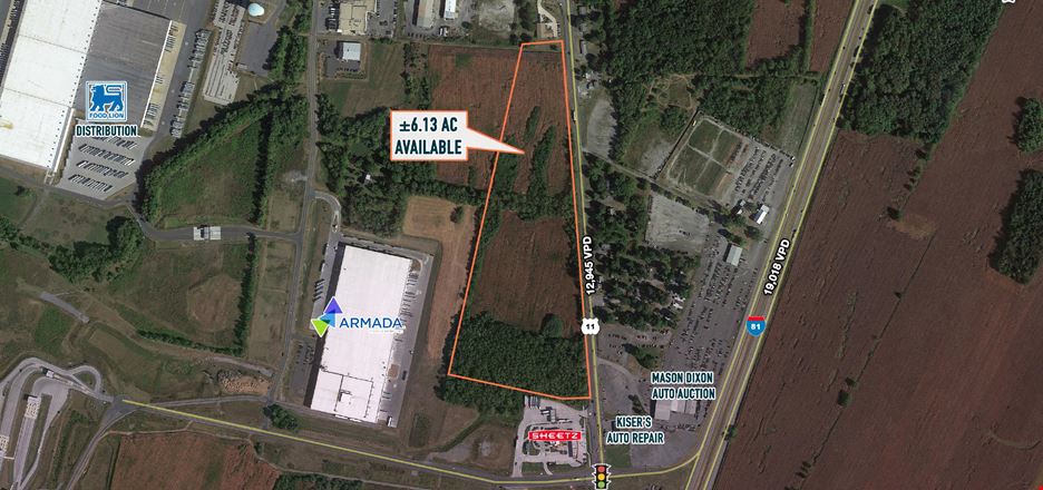 Preview of VacantLand space for Rent at US-11 & Antrim Commons Drive