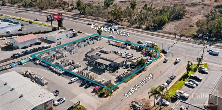 36,705 SF Lot Includes ± 3,000 Sf Structure On Site - For Sale Or Lease