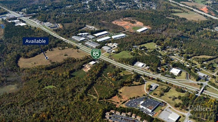 ±60 Acres Available Near Corporate Center & Business I-85
