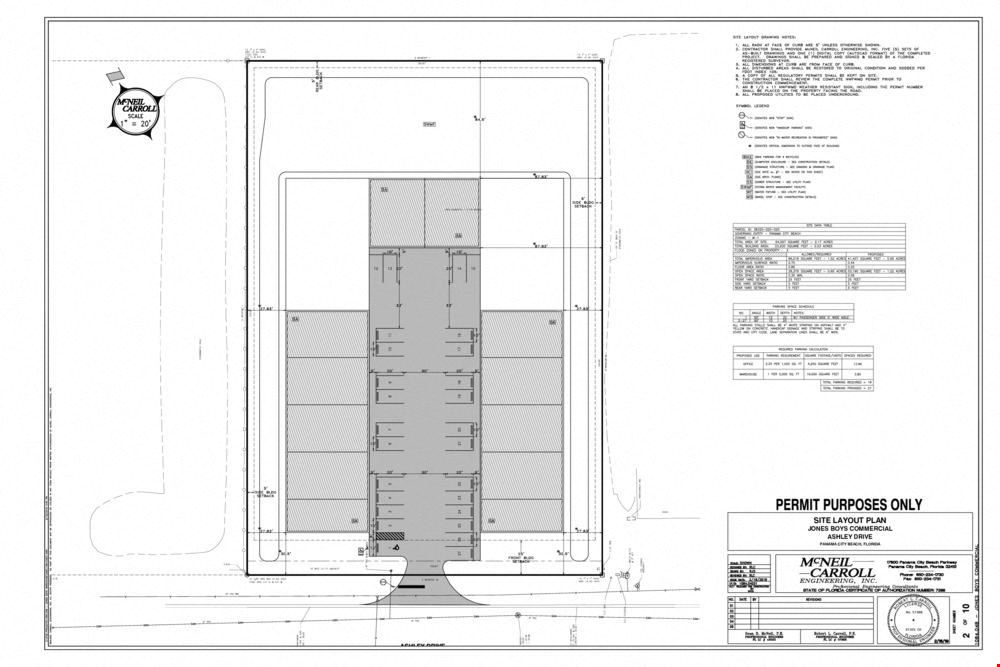 Beach Commerce Park 3,480 SF Office with Warehouse