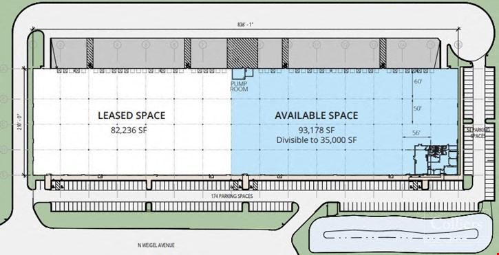 93,178 SF Available for Lease in Elmhurst