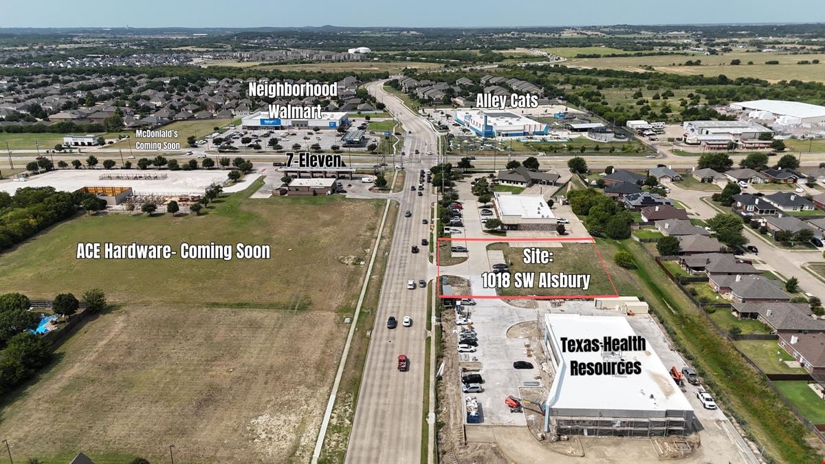 Pre-leasing SW Alsbury Retail