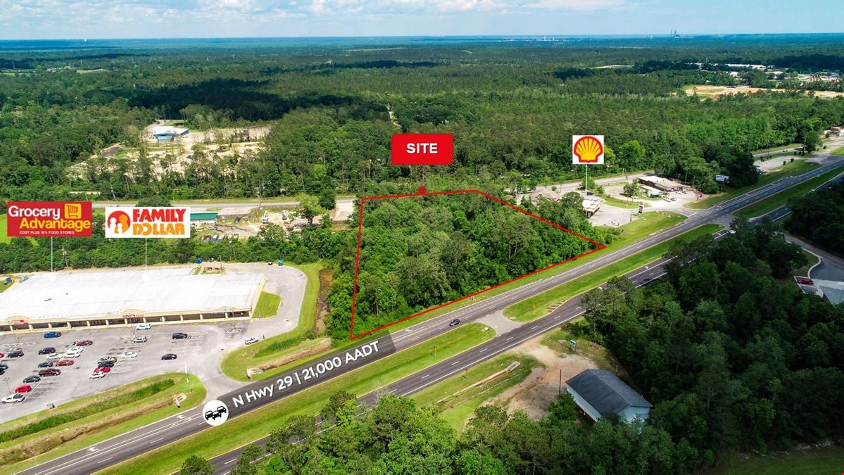 Hwy 29 Cantonment 2.4-Acres