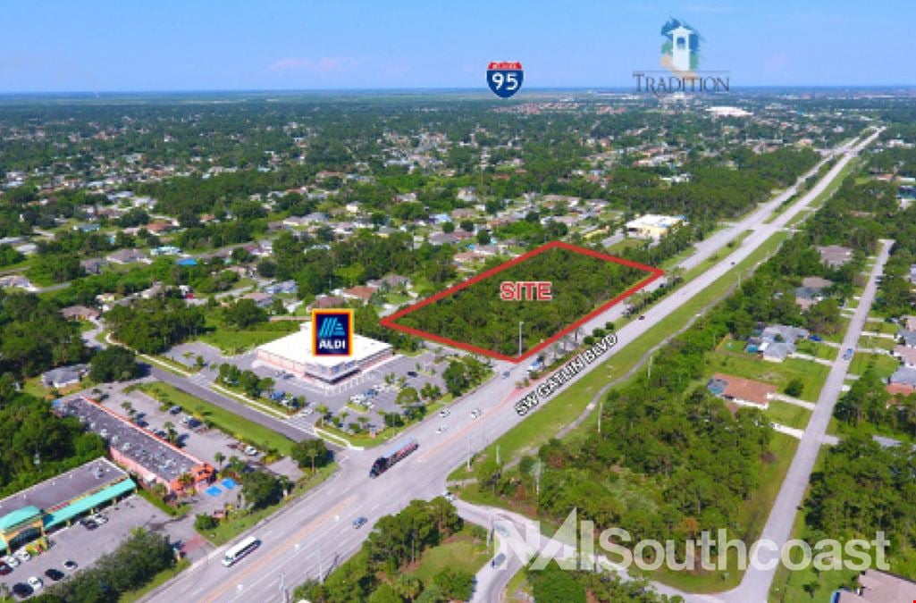 Up to ±3.24 Acres of Commercial Land