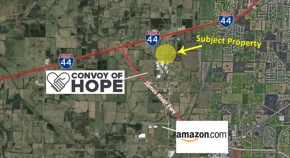 55+ ACRES INDUSTRIAL SITE NEAR AMAZON