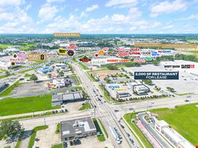 2,000 SF QSR in Operating Stripes / Sunoco near Acadiana Mall