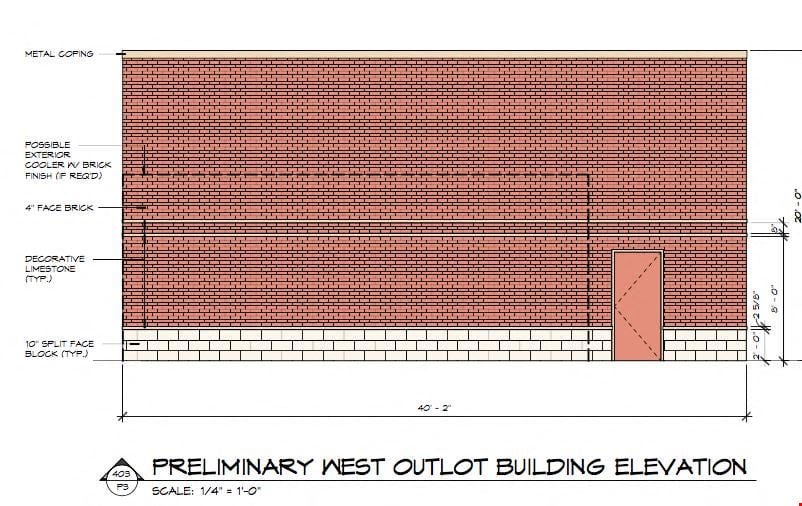 Outlot For Lease/ Build to Suit