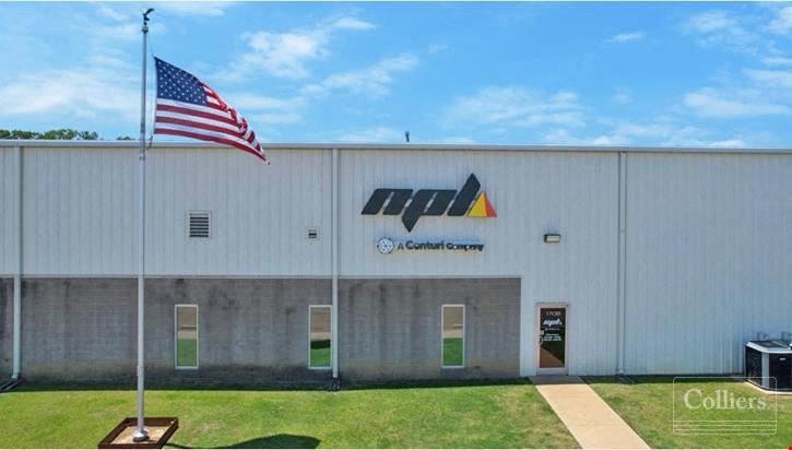 70,000 SF Industrial/Manufacturing & Fabrication Facility in Greenwood, Mississippi for Sale