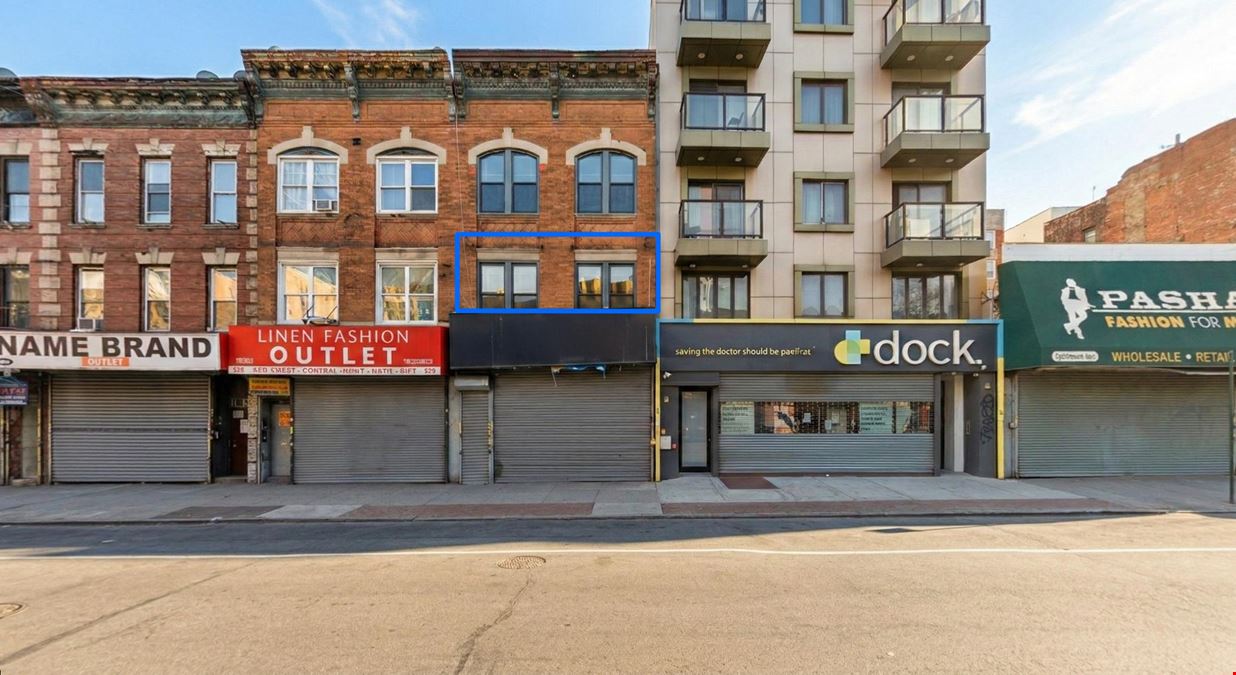 1,300 SF | 852 Flatbush Avenue | 2nd Floor Vanilla Box Office Retail Space for Lease