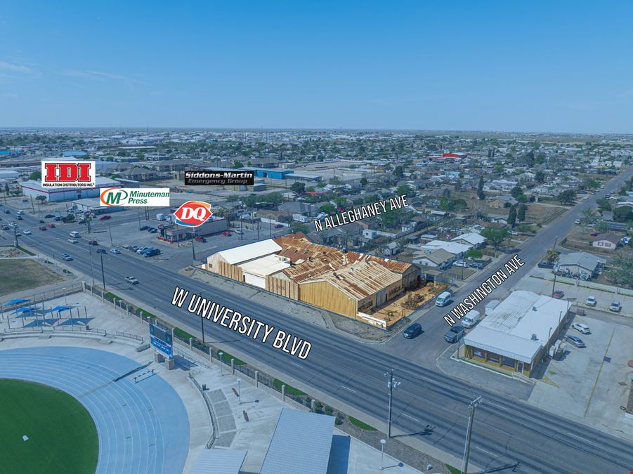 High-Visibility Commercial Redevelopment Site across from Odessa College