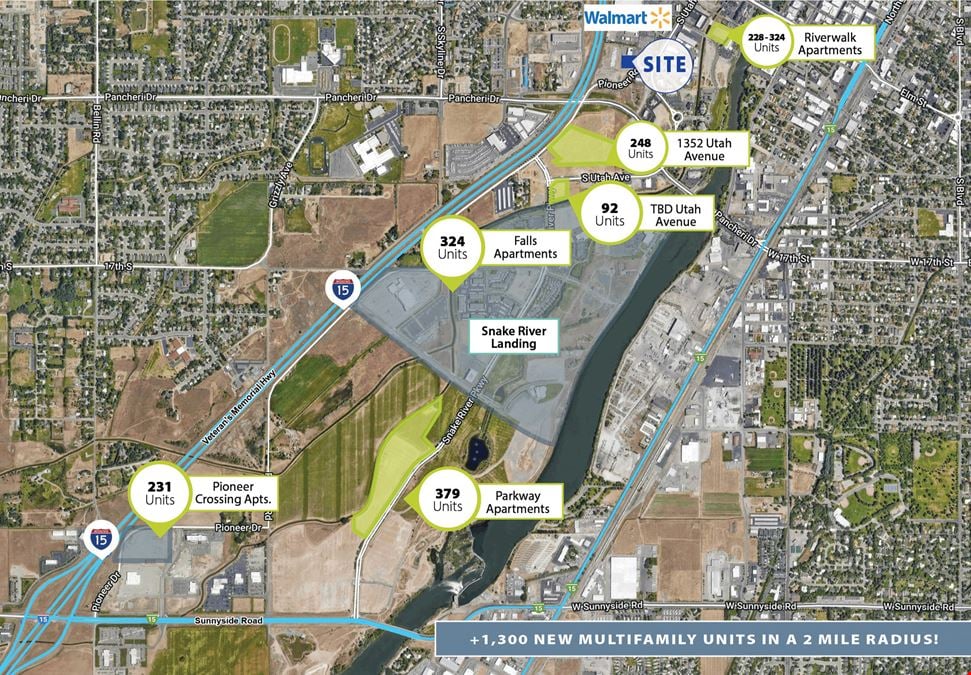 New Construction Retail Center – Shadow Anchored by Walmart