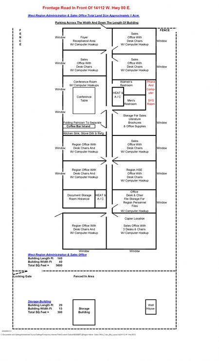 Preview of Office space for Sale at 14112 West Highway 80 East