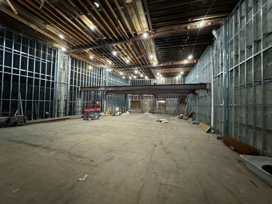 3,600 SF + an optional 1,800 SF on the Mezzanine | 248 Avenue X | Retail Space With Wraparound Corner Frontage For Lease