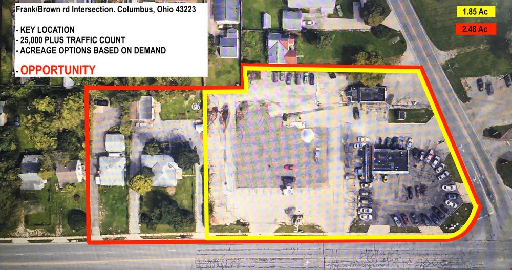 Frank & Brown Rd. Development Opportunity
