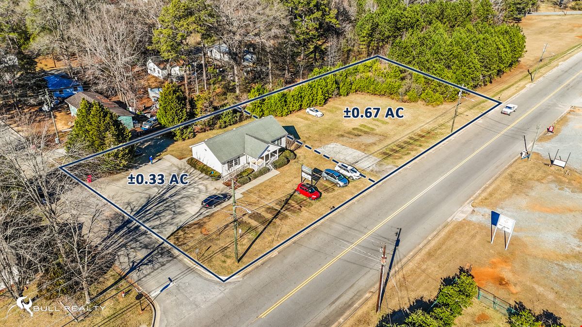 One-of-a-Kind Commercial Site with Building and Expansion Land | Gray, GA