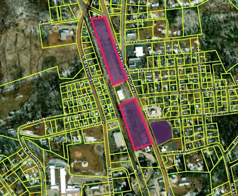 Rail Served Heavy Industrial Land - 7.6 Acres - With Separate 1.85 Acre HI Parcel Included - Lancaster TMS#'s 0156A-0E-002.0 & 0156H-0E-009.00