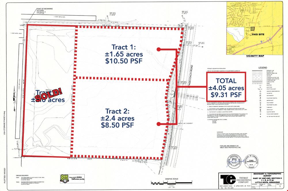 ±4.05 Acres at the Corner of Otter Creek Road and Stagecoach Road