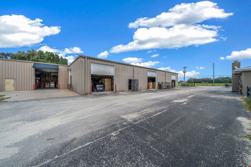 12,000 SF Warehouse + Office on 7.78 Acres | Summerfield, FL